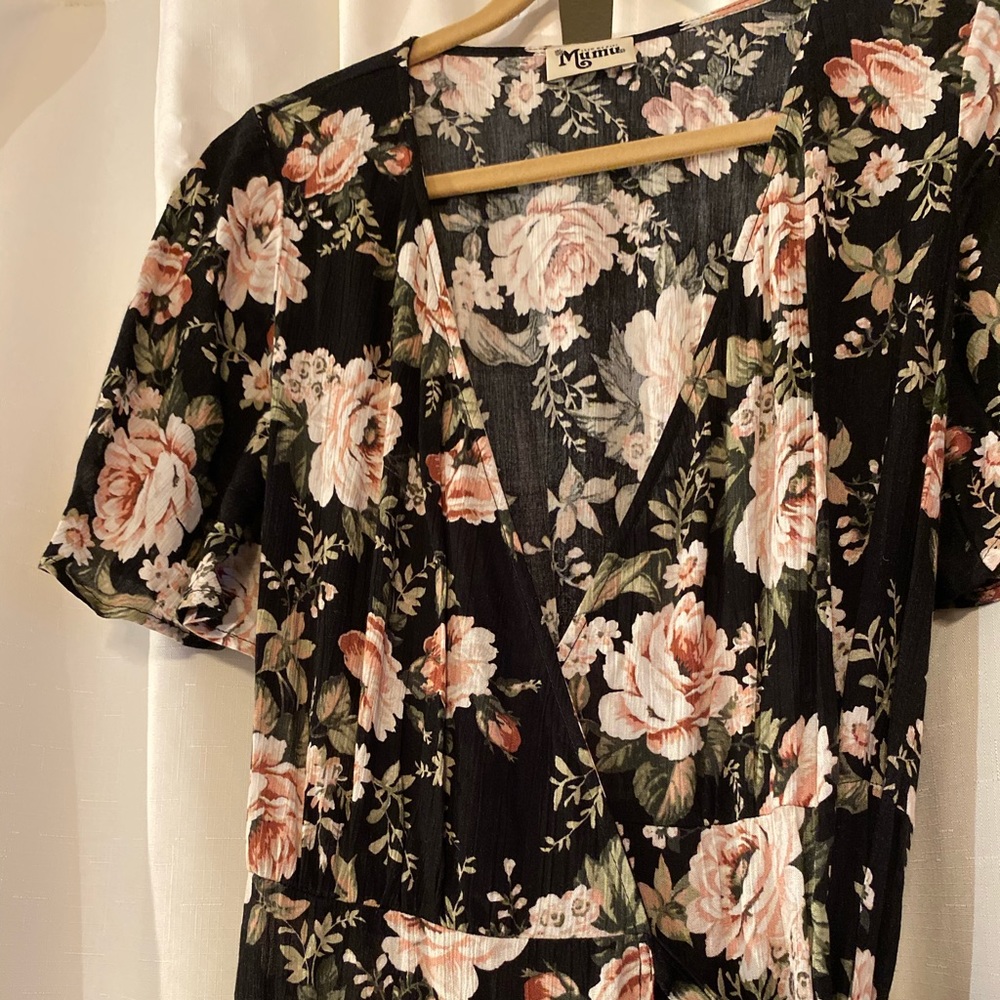 SMYM floral maxi dress